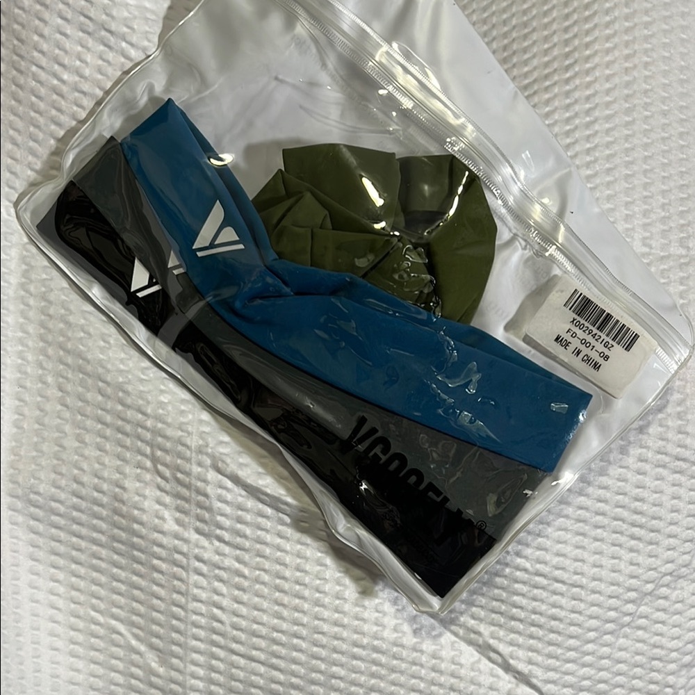 Blue and Black Hair Accessories Set